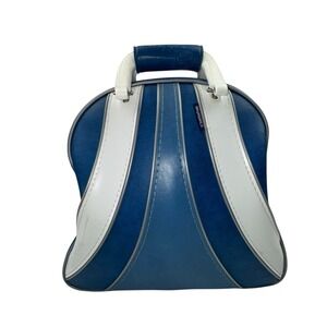 Brunswick Bowling Bag Retro Single Ball Rack Gradient Blue White